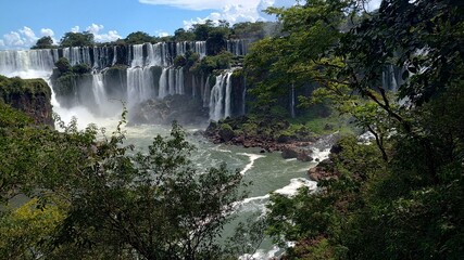 Explore the Vast Panoramic Expanse of Iguazu Falls in Argentina, Where Every Detail Tells a Story of Timeless Natural Brilliance and Wonder
