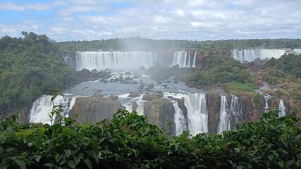 Majestic Iguazu Falls, Argentina: A Breathtaking Panoramic Journey Through Nature