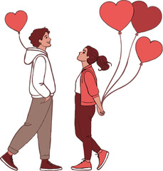 Couple valentine’s day