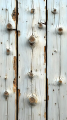 Fototapeta premium Aged Vertical Wooden Wall Paneling