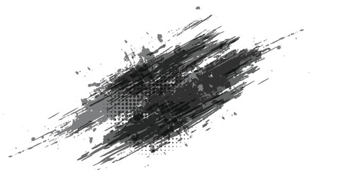 abstract grunge halftone splatter texture background design