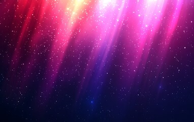 Obraz premium Abstract vibrant colorful background, digital art, space themed