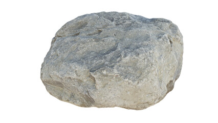 Fototapeta premium rock jagged isolated on transparant background. 3d rendering