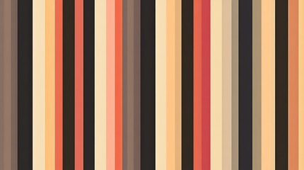 Abstract Vertical Stripes Pattern Design in Earthy Tones