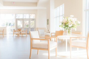 老人ホームなどの施設の内観 senior citizens' home