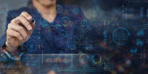 Concept of IoT and Data Visualization in Modern Digital Age