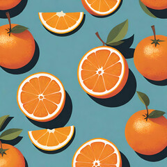 orange illustration