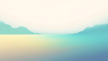 Fototapeta premium green gradient cosmetic sale beauty background