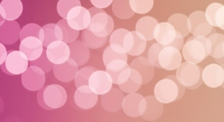 pink bokeh background