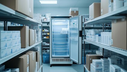 Medical Supply Storage: Efficient Organization of Pharmaceutical Products in a Warehouse Setting