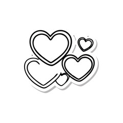 heart, icon, vector, face, cartoon, symbol, illustration, button, smile, love, design, smiley, sign, happy, art, joy, animal, funny, valentine, fun, eye, cute, character, round, happiness