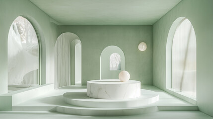 interior of a mosque