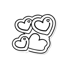 heart, icon, vector, face, cartoon, symbol, illustration, button, smile, love, design, smiley, sign, happy, art, joy, animal, funny, valentine, fun, eye, cute, character, round, happiness