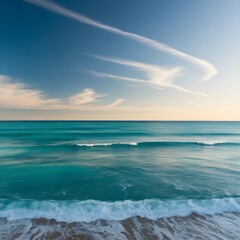 Obraz premium sea and sky with clouds