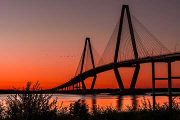 Obraz premium Arthur Ravenel Bridge