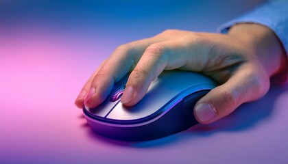 The connection between hands and technology.  