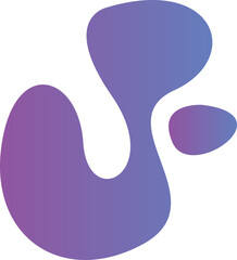 Fluid Gradient Design Element Set