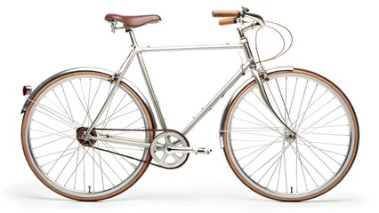 Stylish Silver City Bicycle Vintage Cruiser Bike Retro Ride