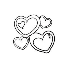 valentine day love, heart, valentine, cartoon, illustration, day, vector, romance, red, couple, funny, hearts, fun, holiday