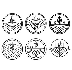 Field extension Vector Icons