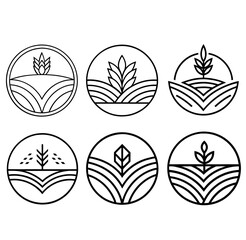 Field extension Vector Icons