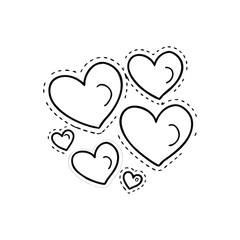 valentine day love, heart, valentine, cartoon, illustration, day, vector, romance, red, couple, funny, hearts, fun, holiday