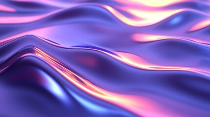 Iridescent liquid flowing, vibrant background, digital art, website design