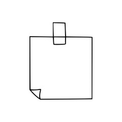 clipboard with blank paper icon