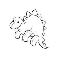 a black and white drawing of a cartoon character in jelly cat style