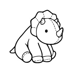 a black and white drawing of a cartoon character in jelly cat style