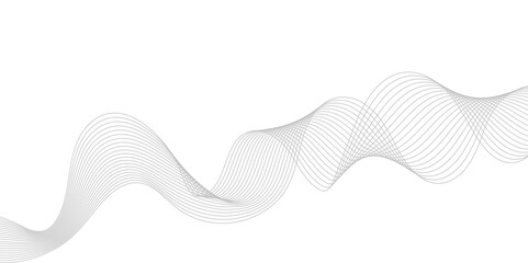 Abstract wavy curve lines background. Modern template abstract design flowing particles wave digital frequency track equalizer. abstract wave line for banner, wallpaper background with wave design.