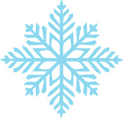 Decorative snowflake ornament drawing