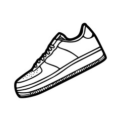 sport shoes vector illustration