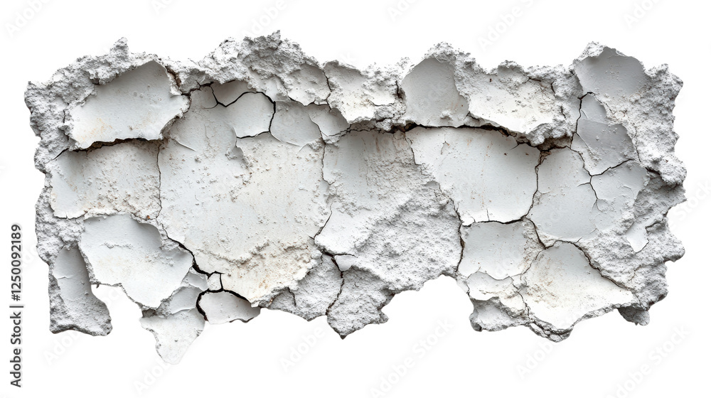 Poster a detailed close-up of peeling paint on a wall, showcasing textures and layers. this image captures 