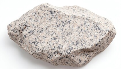 Obraz premium Detailed View of a Large Granite Stone with Natural Speckled Patterns