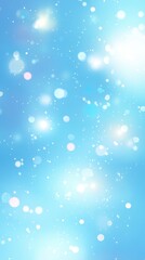 Fototapeta premium Abstract Blue Background with Sparkling Lights and Shimmering Particles