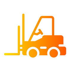 forklift Gradient icon