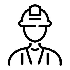engineer Line Icon