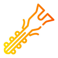 screw Line Gradient Icon