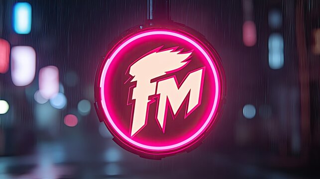 A colorful Fantom (FTM) logo glowing in a cyberpunk cityscape. --chaos 30 --ar 16:9 --profile pf2grfg --stylize 750 --v 6.1 Job ID: 1d0b83ad-49ab-48f4-86b8-86bbb608c464