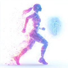 Naklejka premium Isolated on White Background Conceptual Visualization Isolated on White Background Conceptual Art for Creative Design Isolated on White Background with Professional Conceptual Style