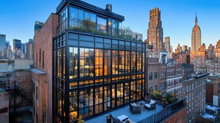 Luxury Penthouse in New York City