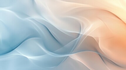 Obraz premium Soft pastel cloud-like abstract background with gentle flowing textures