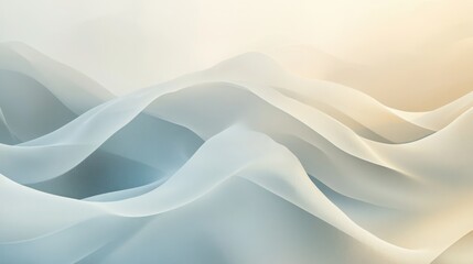 Obraz premium Soft pastel cloud-like abstract background with gentle flowing textures