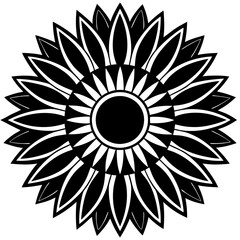 abstract flower vector