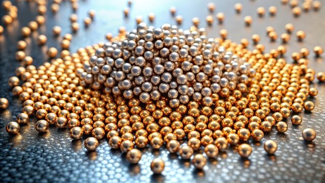 Aggregated nanoparticles of a metal oxide catalyst on a silver surface for chemical reactions, chemical reaction, reaction mixture
