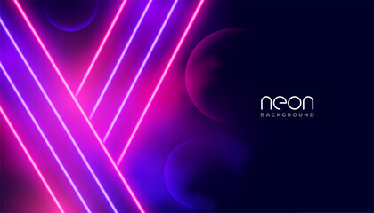 glowing beam tube background with cosmic effect