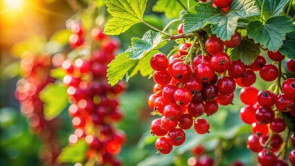 Red Currants Photography: Juicy Berries, Summer Harvest, Close-up, Macro, Food Photography, Nature Photography, Still Life, Red Fruit,  Berry Bush, Garden Produce,  Organic Food