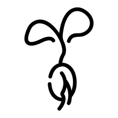 sprout Line Icon
