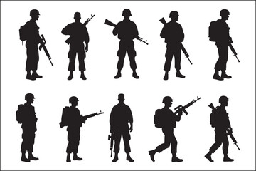 PrintSoldier Saluting Silhouette Design
